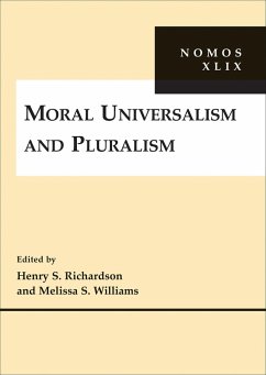 Moral Universalism and Pluralism (eBook, ePUB) - Williams, Melissa S.