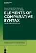 Elements of Comparative Syntax (eBook,... - Bild 1