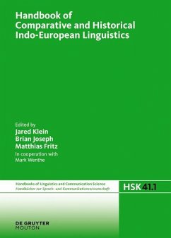 Cover Handbook of Comparative and Historical Indo-European Linguistics (eBook, ePUB)