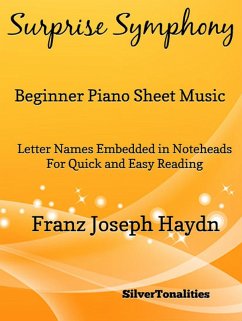 Cover Surprise Symphony Beginner Piano Sheet Music (eBook, ePUB)