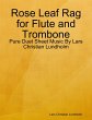 Rose Leaf Rag for Flute and Trombone -... - Bild 1