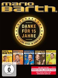 Mario Barth - Danke für 15 Jahre: Alle Live-DVDs in einer Box! - Barth,Mario