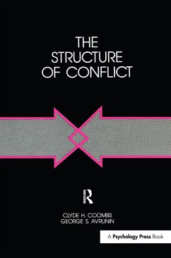 The Structure of Conflict - Avrunin, George S; Coombs, Clyde H