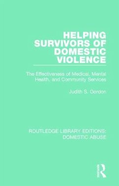 Helping Survivors of Domestic Violence - Gordon, Judith S