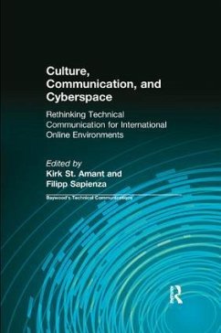 Culture, Communication and Cyberspace - St Amant, Kirk; Sapienza, Filipp; Sides, Charles H