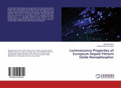 Luminescence Properties of Europium Doped Yttrium Oxide Nanophosphor - Sahu, Manjulata;Tamrakar, Raunak kumar
