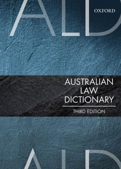 Australian Law Dictionary - Mann, Trischa
