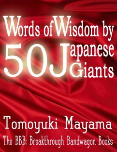 Cover Words of Wisdom By 50 Japanese Giants (eBook, ePUB)