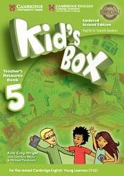 Kid's Box Level 5 Teacher's Resource Book with Audio CDs (2) Updated English for Spanish Speakers - Cory-Wright, Kate