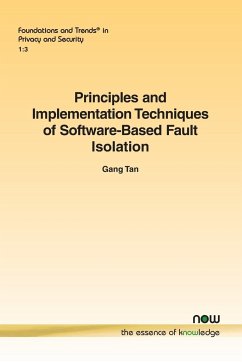 Principles and Implementation Techniques of Software-Based Fault Isolation - Tan, Gang