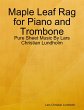 Maple Leaf Rag for Piano and Trombone -... - Bild 1