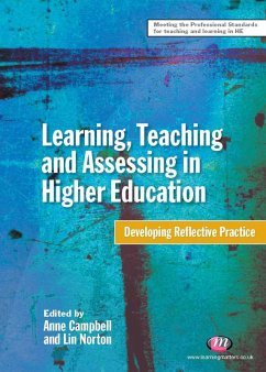 Learning, Teaching and Assessing in Higher Education (eBook, ePUB) Cover Learning, Teaching and Assessing in Higher Education (eBook, ePUB)