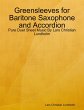 Greensleeves for Baritone Saxophone and... - Bild 1