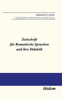 Zeitschrift für Romanische Sprachen und ihre Didaktik (eBook, PDF)