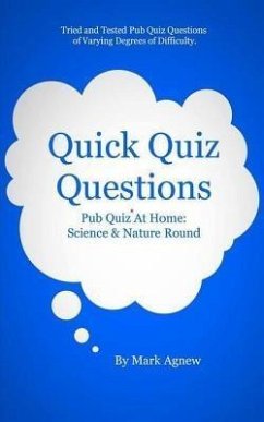 Cover Quick Quiz Questions: Pub Quiz At Home (eBook, ePUB)