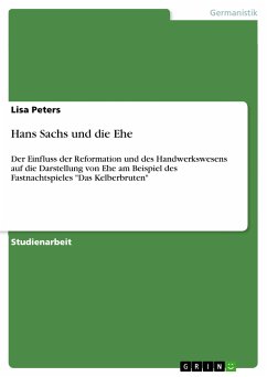 Hans Sachs und die Ehe (eBook, ePUB) - Peters, Lisa