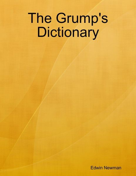 The Grump's Dictionary (eBook, ePUB)