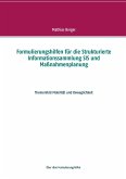 Formulierungshilfen für die Strukturierte Informationssammlung SIS und Maßnahmenplanung