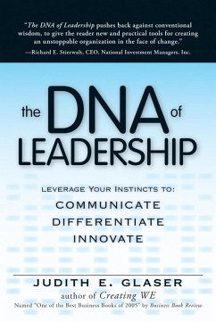 The DNA of Leadership (eBook, ePUB) - Glaser, Judith E.
