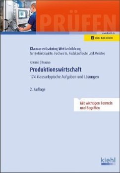 Produktionswirtschaft - Krause, Günter;Krause, Bärbel