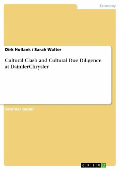 Cover Cultural Clash and Cultural Due Diligence at DaimlerChrysler (eBook, ePUB)