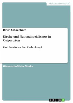 Kirche und Nationalsozialismus in Ostpreußen (eBook, ePUB)