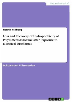 Loss and Recovery of Hydrophobicity of Polydimethylsiloxane after Exposure to Electrical Discharges (eBook, ePUB)