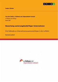 Cover Bewertung sanierungsbedürftiger Unternehmen (eBook, ePUB)