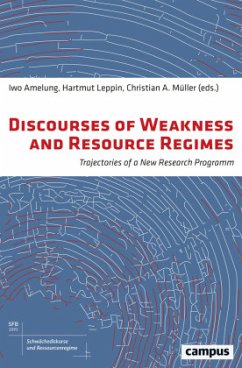 Discourses of Weakness and Resource Regimes - Trajectories of a New Research Program - Discourses of Weakness and Resource Regimes