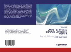 Offline Handwritten Signature Verification Method - Sharma, Reecha;Kaur, Jasmeet