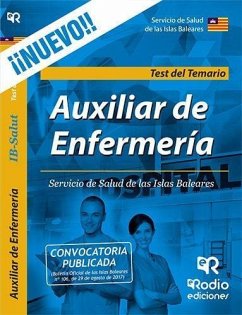 Auxiliares De Enfermería Del Servicio De Salud De Las Islas Baleares. Test Del Temario.