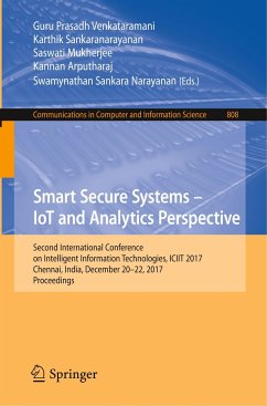 Smart Secure Systems ¿ IoT and Analytics Perspective