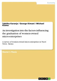 An investigation into the factors influencing the graduation of women-owned micro-enterprises (eBook, ePUB)
