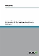 Cover Ein Leitfaden für die Fragebogenkonzipierung (eBook, ePUB)