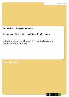 Role and Function of Stock Markets (eBook, ePUB) Role and Function of Stock Markets (eBook, ePUB)