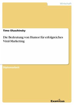 Die Bedeutung von Humor für erfolgreiches Viral-Marketing (eBook, ePUB) - Oluschinsky, Timo
