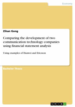 Comparing the development of two communication technology companies using financial statement analysis (eBook, PDF)