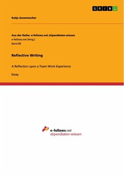 Reflective Writing (eBook, ePUB)