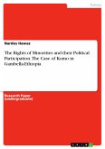 The Rights of Minorities and their Political Participation. The Case of Komo in Gambella-Ethiopia (eBook, PDF)