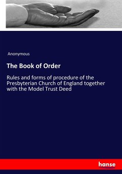 The Book of Order