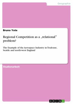 Regional Competition as a "relational¿ problem? (eBook, ePUB) Regional Competition as a "relational¿ problem? (eBook, ePUB)