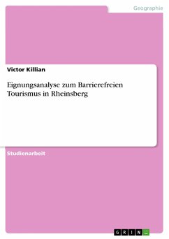 Eignungsanalyse zum Barrierefreien Tourismus in Rheinsberg (eBook, ePUB)