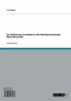 Zur Bedeutung von Banken in der Neukeynesianischen Makroökonomik (eBook, ePUB) - Mahler, Tina