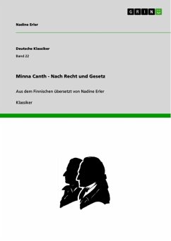 Minna Canth - Nach Recht und Gesetz (eBook, ePUB) - Erler, Nadine