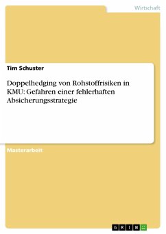 Doppelhedging von Rohstoffrisiken in KMU: Gefahren einer fehlerhaften Absicherungsstrategie (eBook, ePUB) - Schuster, Tim