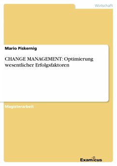 CHANGE MANAGEMENT: Optimierung wesentlicher Erfolgsfaktoren (eBook, ePUB)