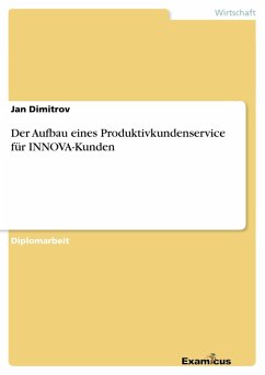 Der Aufbau eines Produktivkundenservice für INNOVA-Kunden (eBook, ePUB)