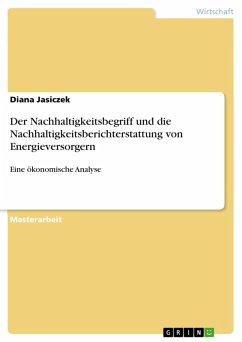 Cover Der Nachhaltigkeitsbegriff und die Nachhaltigkeitsberichterstattung von Energieversorgern (eBook, ePUB)