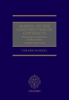 Cover McMeel on The Construction of Contracts (eBook, ePUB)
