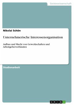 Unternehmerische Interessenorganisation (eBook, ePUB) - Schön, Nikolai